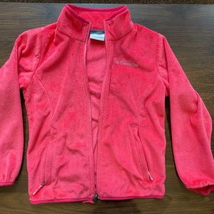 Columbia youth girls soft plush fleece jacket